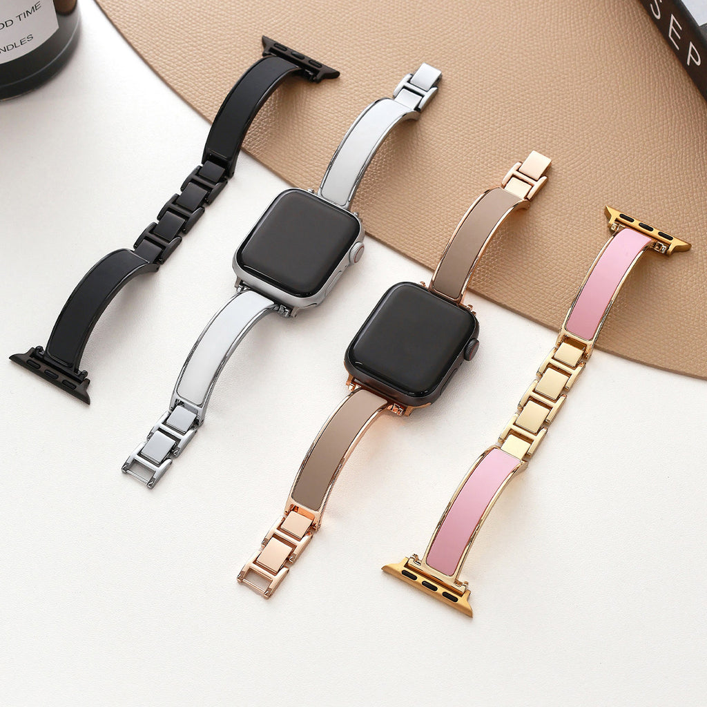 Elegant Metal Bracelet For Apple Watch