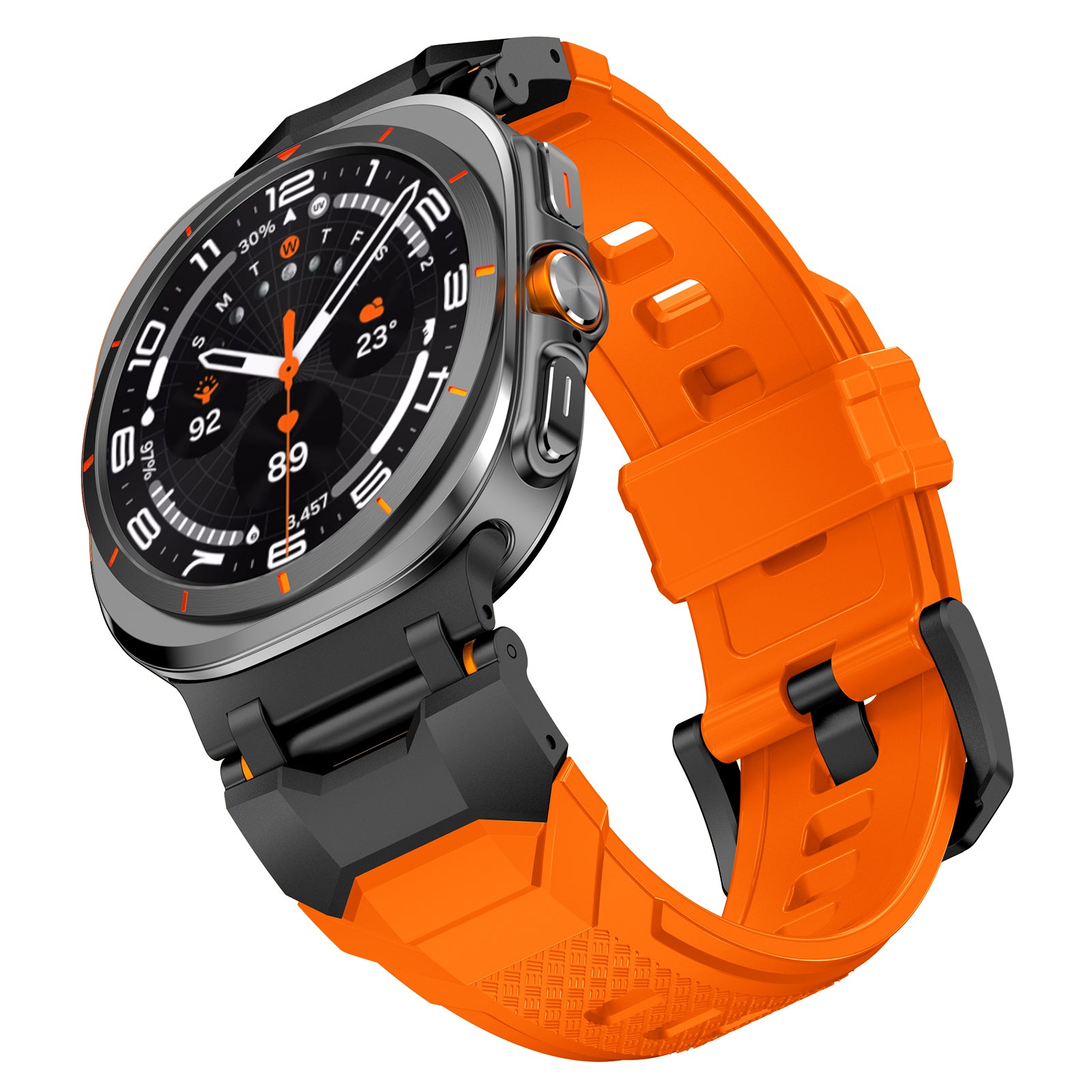 Sharp Wings FKM Rubber Band For Samsung Watch 7 Ultra