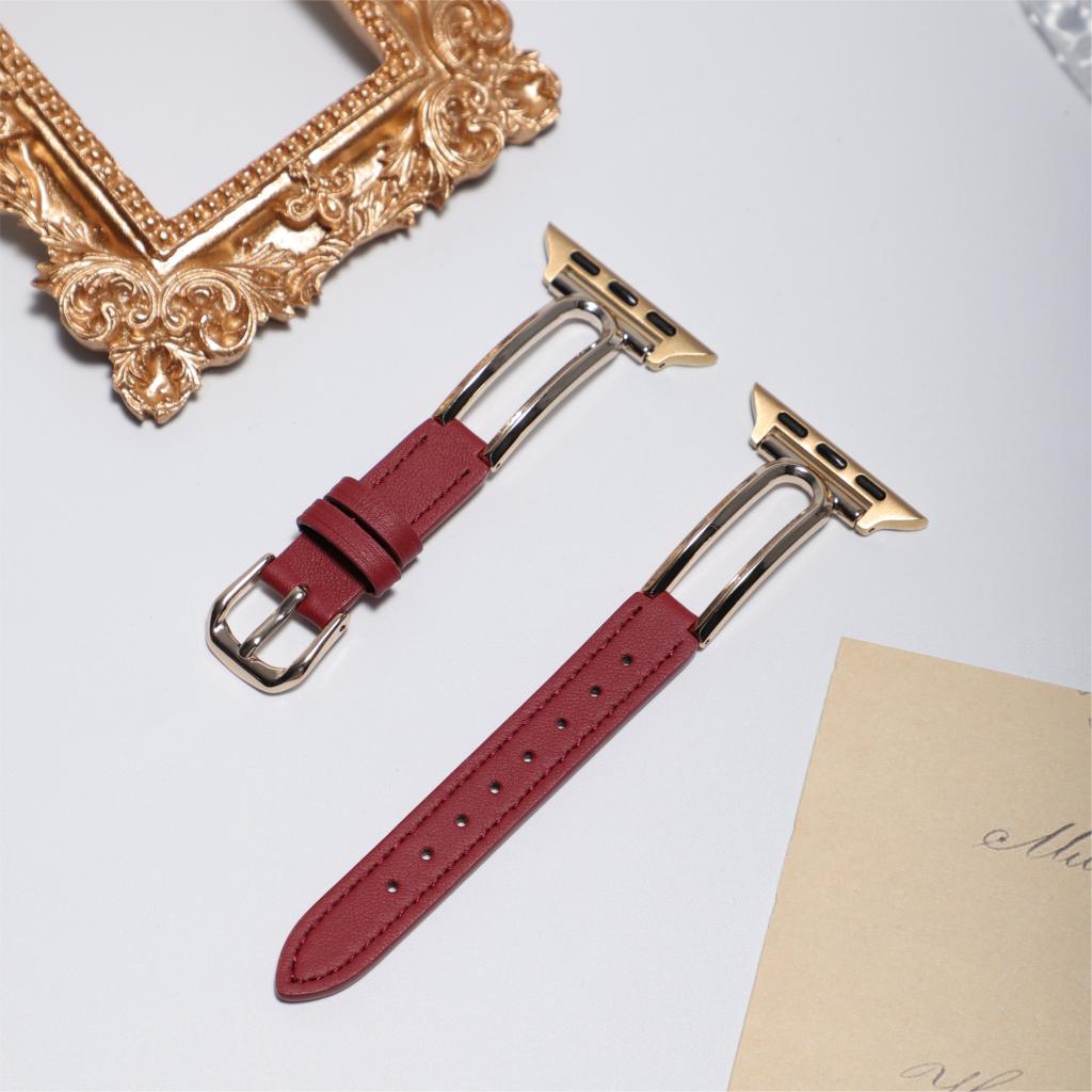 The Margaux Leather Apple Watch Strap