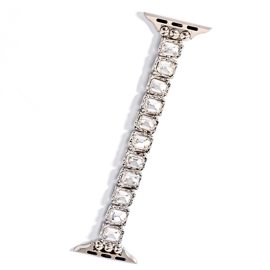 Rainbow Rhinestone Charm Bracelet