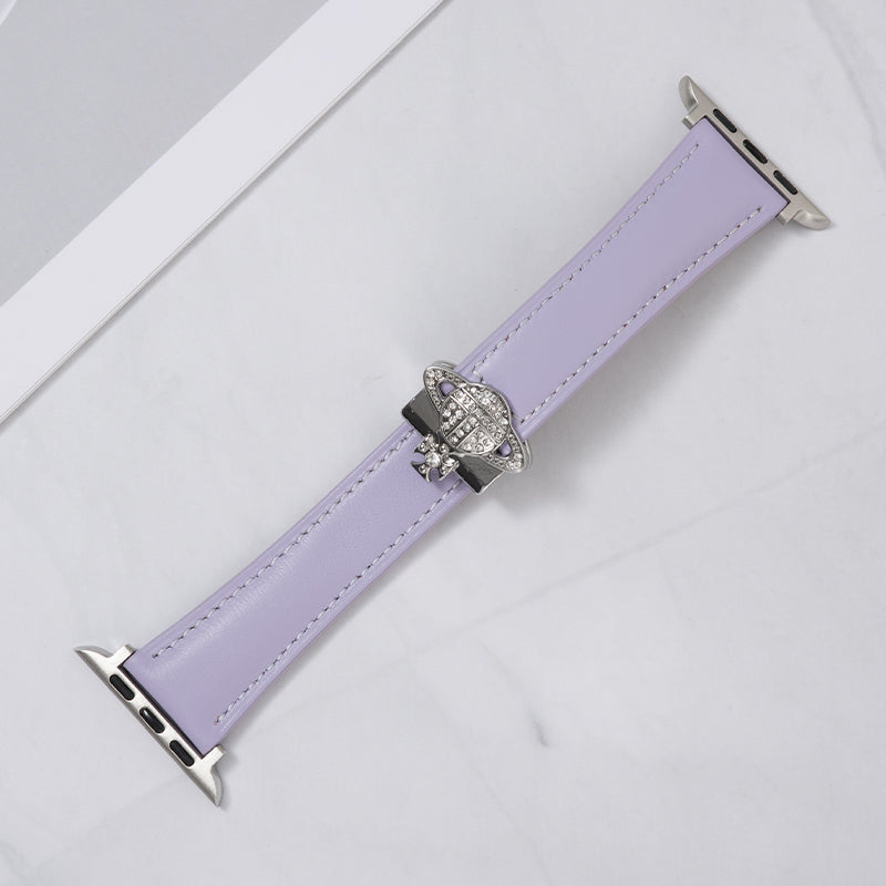 Saturn Magnetic Leather Strap For Apple Watch