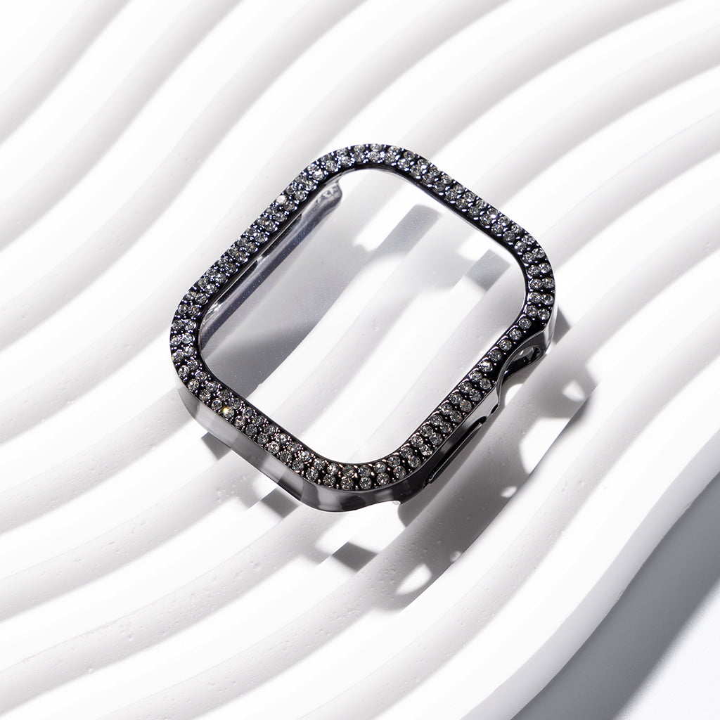 Rhinestone Tempered Glass Case Cover