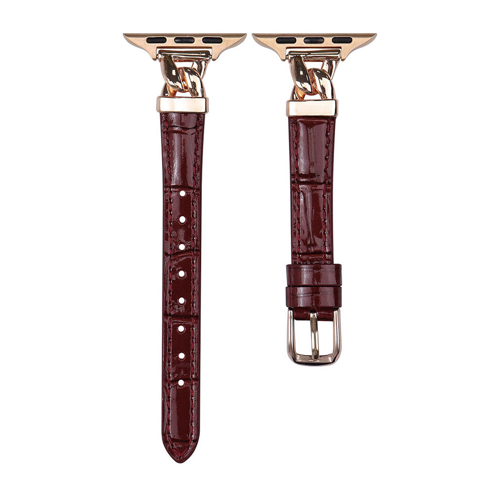 The Grace Slim Leather Strap