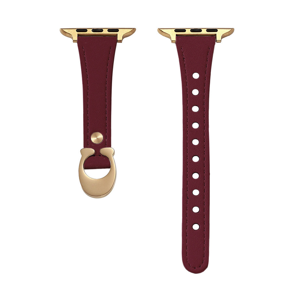 The Charmed Slim Leather Strap