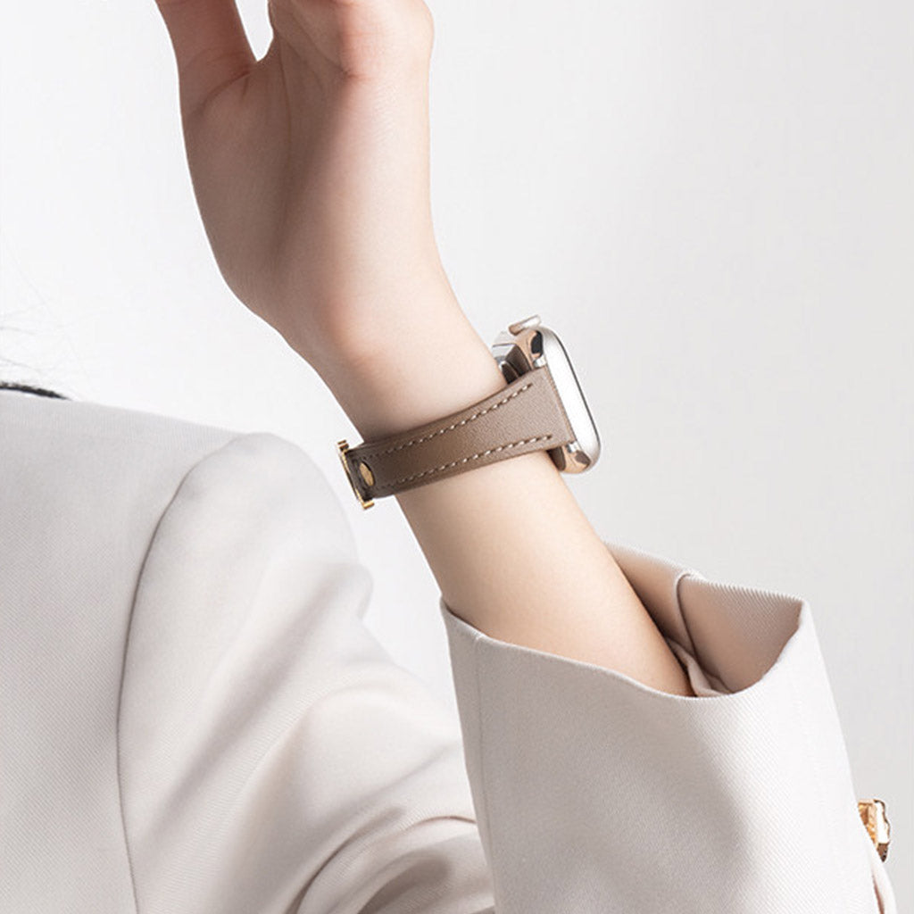 The Charmed Slim Leather Strap