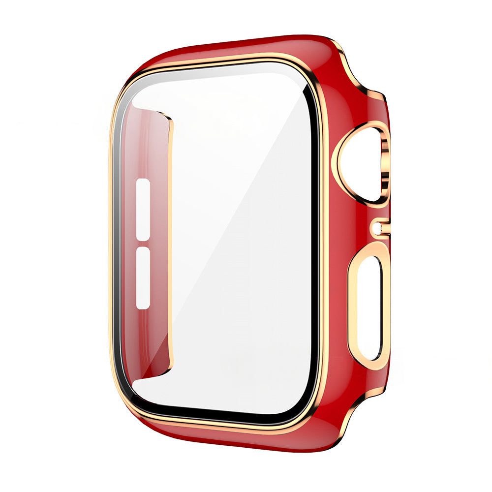 Two-Color Watch Case With Tempered Glass Film