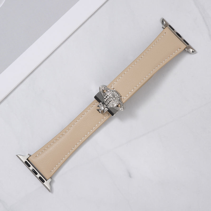 Saturn Magnetic Leather Strap For Apple Watch