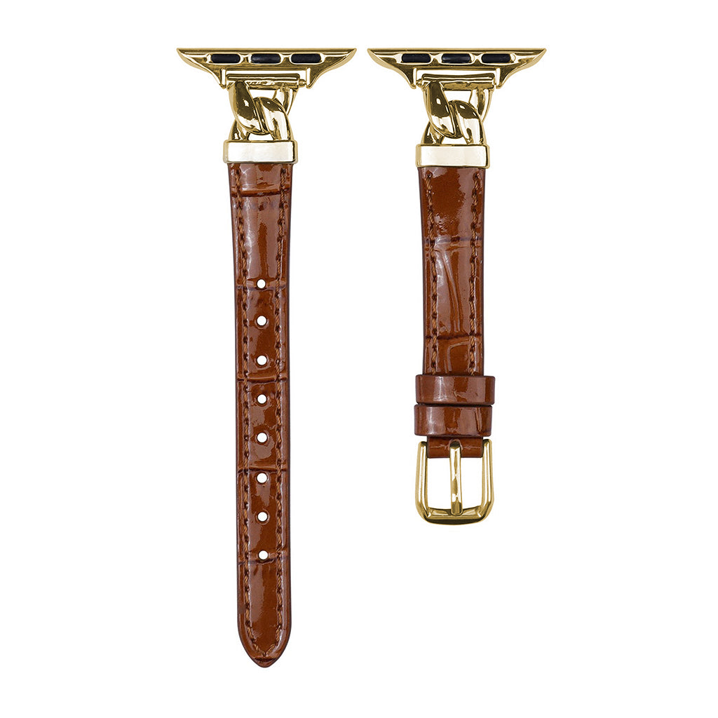 The Grace Slim Leather Strap