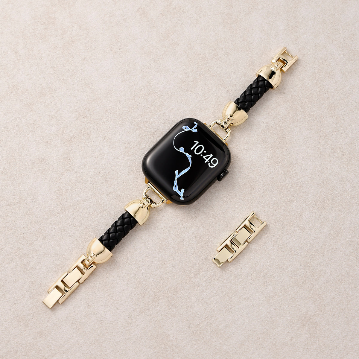 The Petite Braided Leather Bracelet