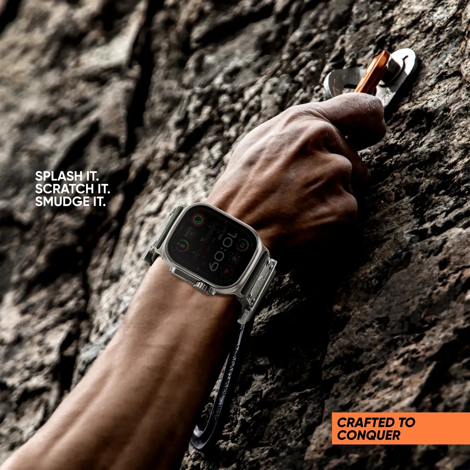 Premium Ultra-Wide Nylon Strap for Apple Watch