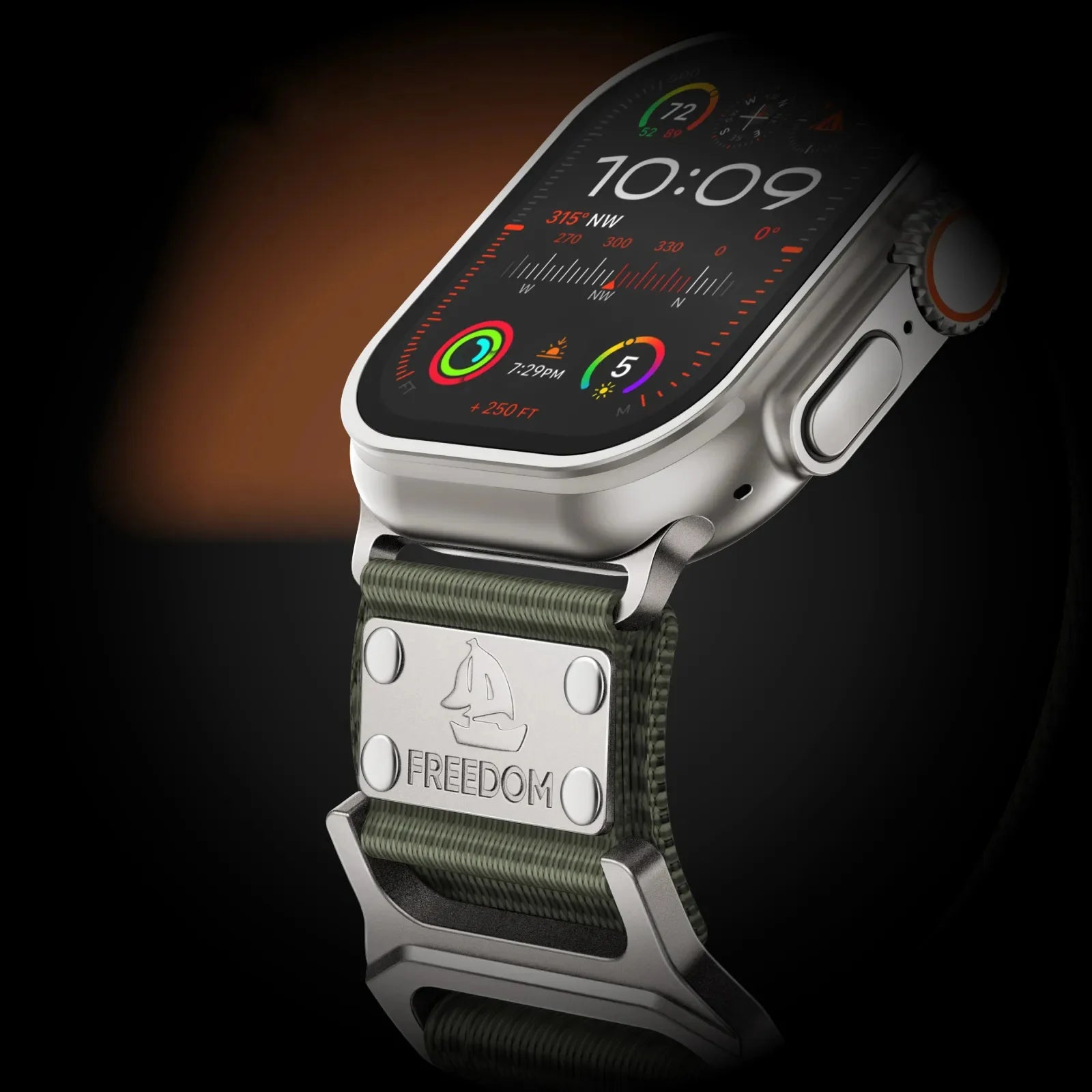 Premium Ultra-Wide Nylon Strap for Apple Watch