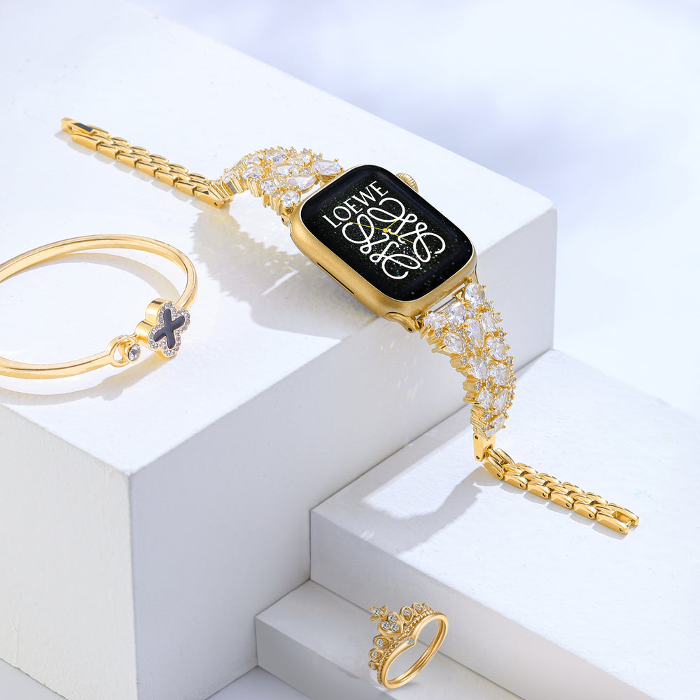 Natural zircon luxury bracelet