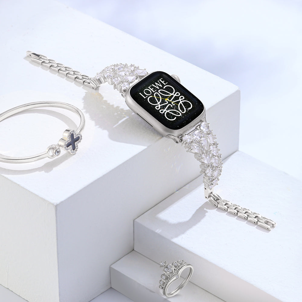 Natural zircon luxury bracelet