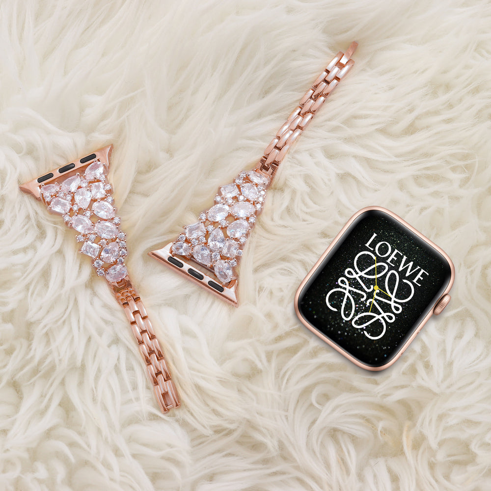 Natural zircon luxury bracelet