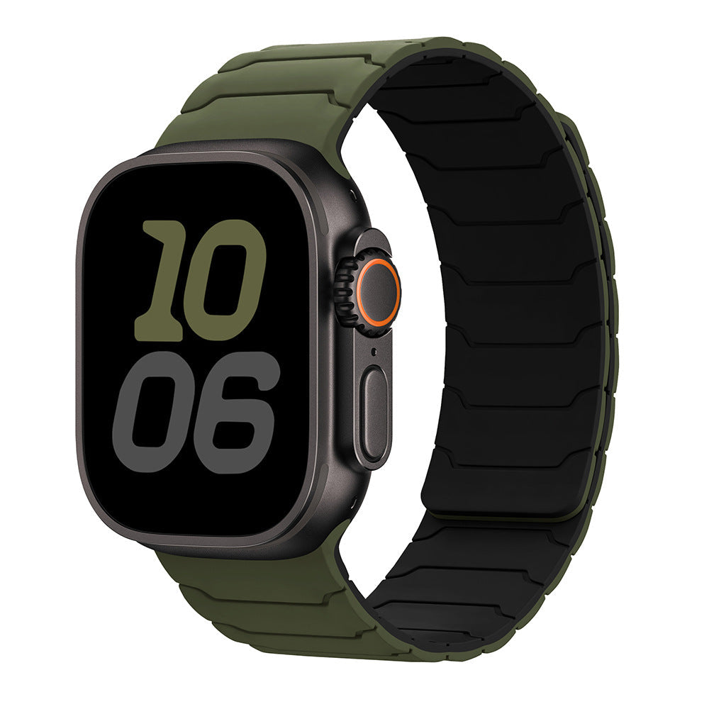 Quick-Release Magnetic Silicone Band For Apple Watch