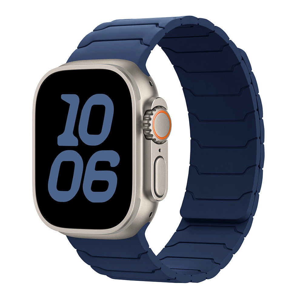 Quick-Release Magnetic Silicone Band For Apple Watch