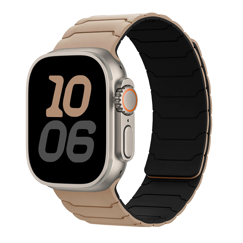 Quick-Release Magnetic Silicone Band For Apple Watch