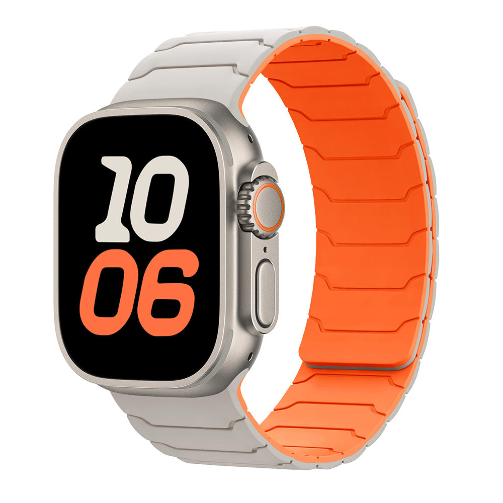 Quick-Release Magnetic Silicone Band For Apple Watch