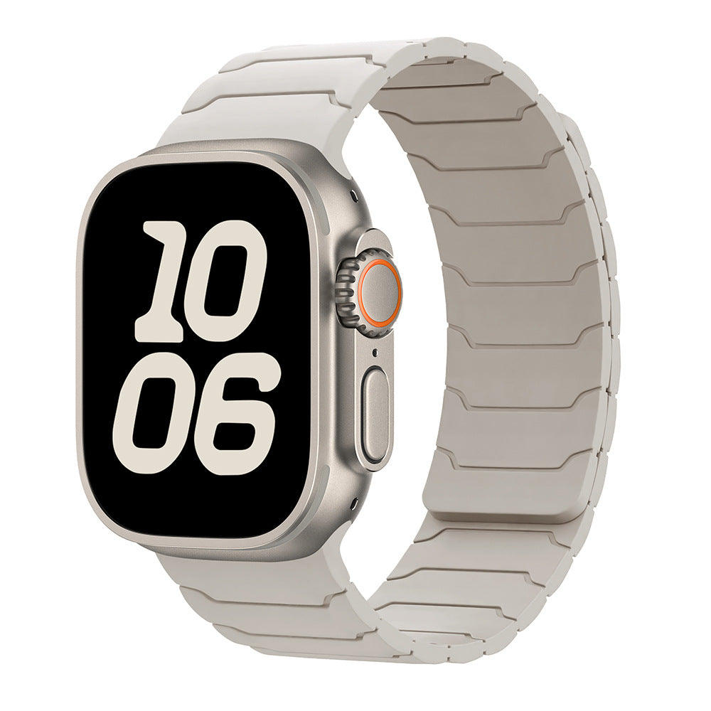 Quick-Release Magnetic Silicone Band For Apple Watch