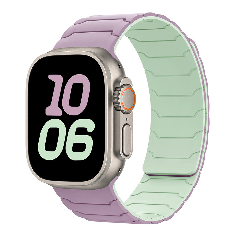 Quick-Release Magnetic Silicone Band For Apple Watch