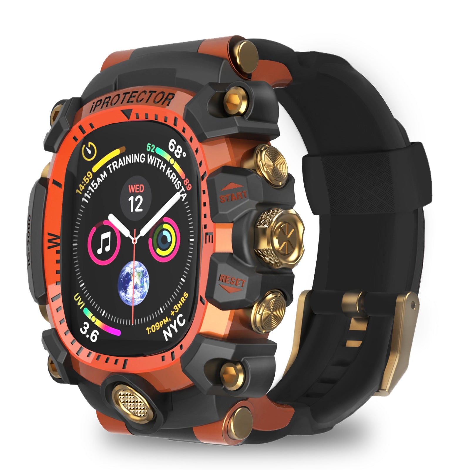 Durable Armor Modified Apple Watch Case + Strap