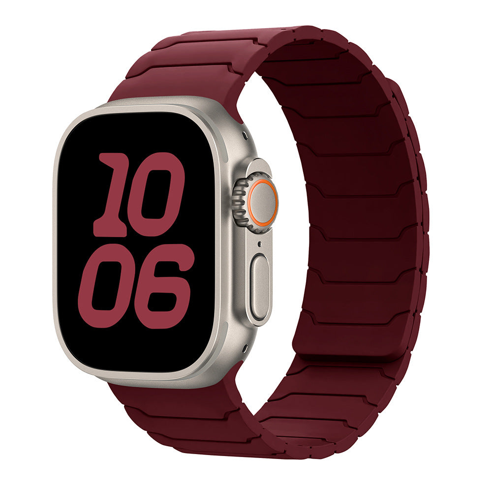 Quick-Release Magnetic Silicone Band For Apple Watch