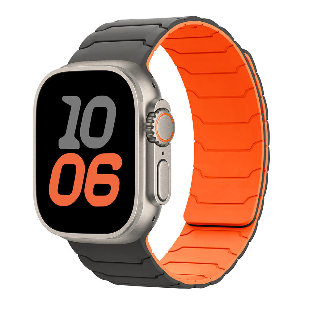 Quick-Release Magnetic Silicone Band For Apple Watch