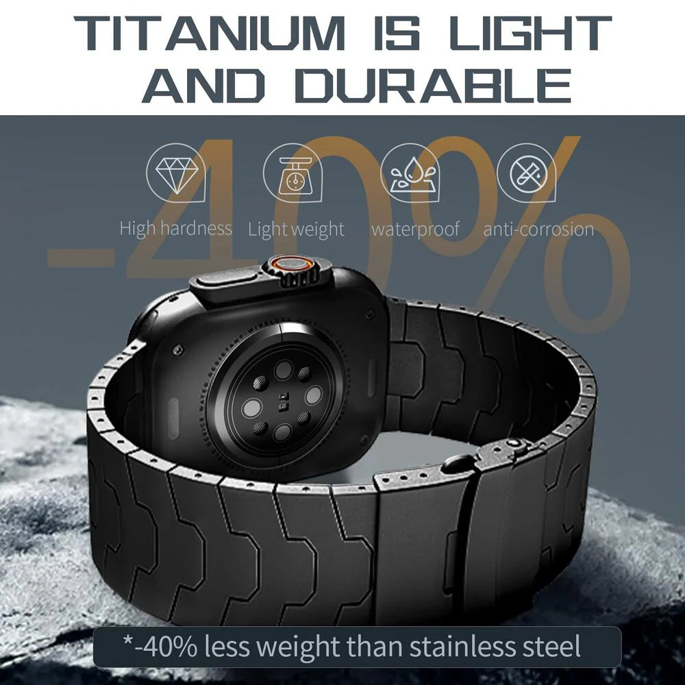 Oracle Titanium Ultra Band For Apple Watch