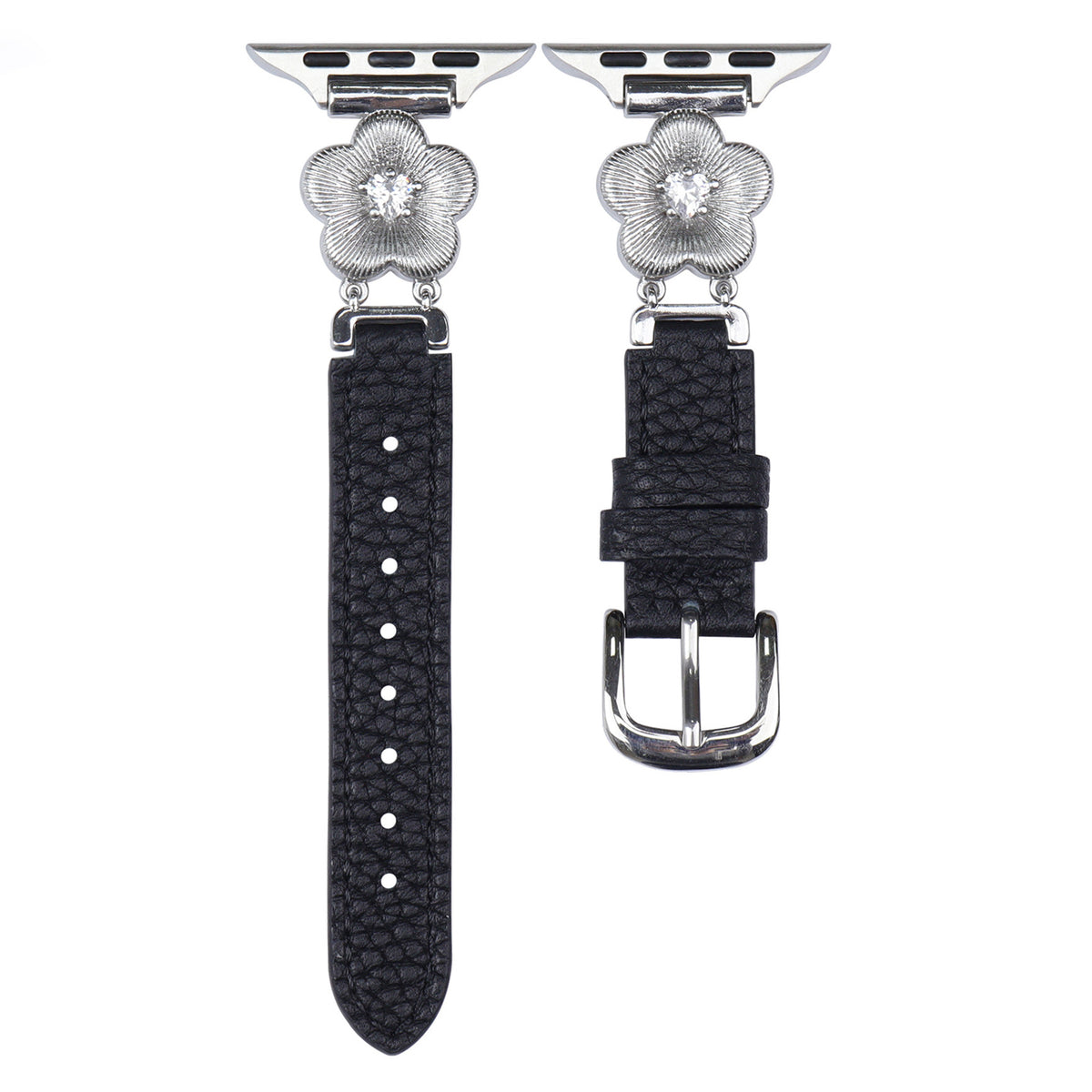 Sparkling Petal Leather Bracelet For Apple Watch