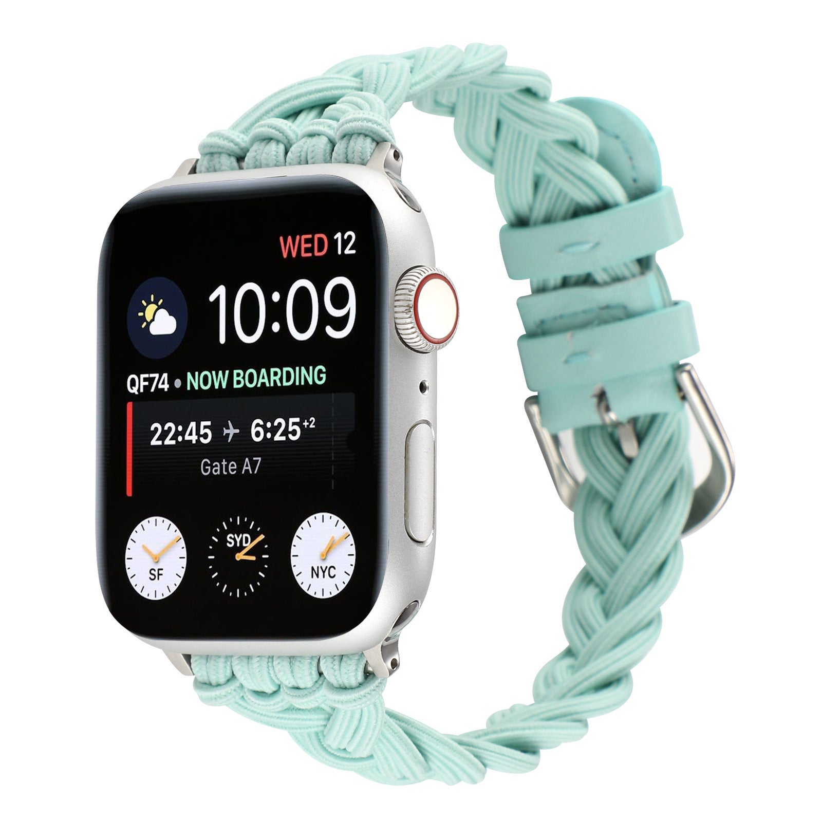 Stretch Braided Nylon Watch Strap For Apple Watch