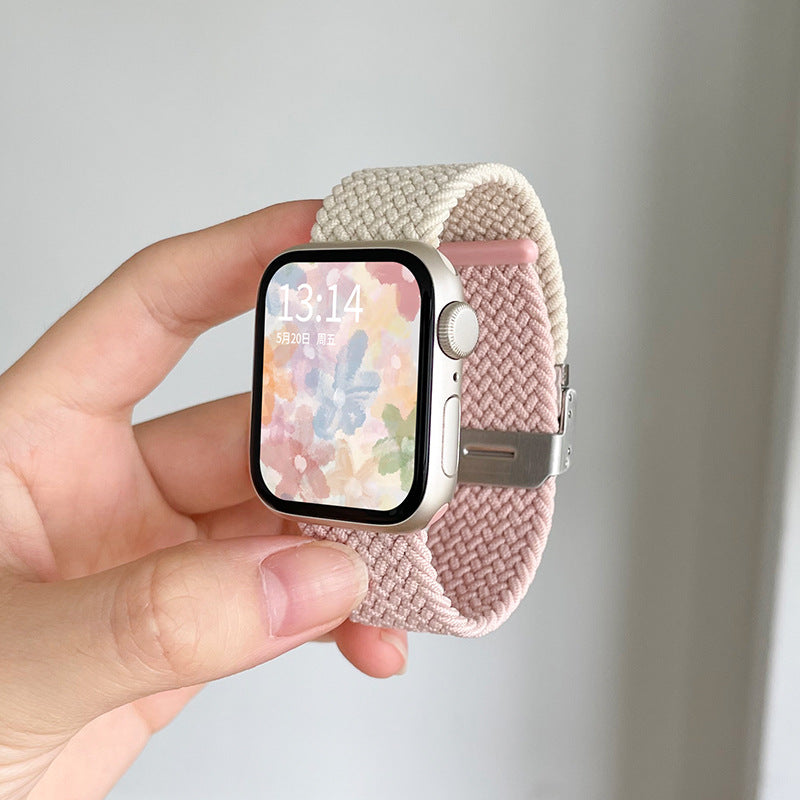 Nylon braided Apple watch strap