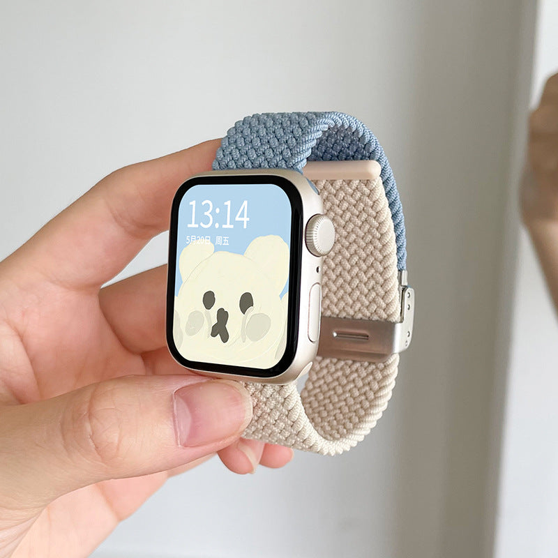 Nylon braided Apple watch strap
