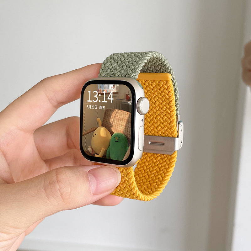 Nylon braided Apple watch strap