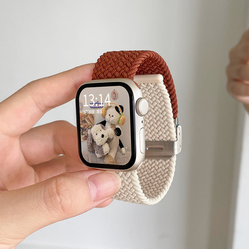 Nylon braided Apple watch strap