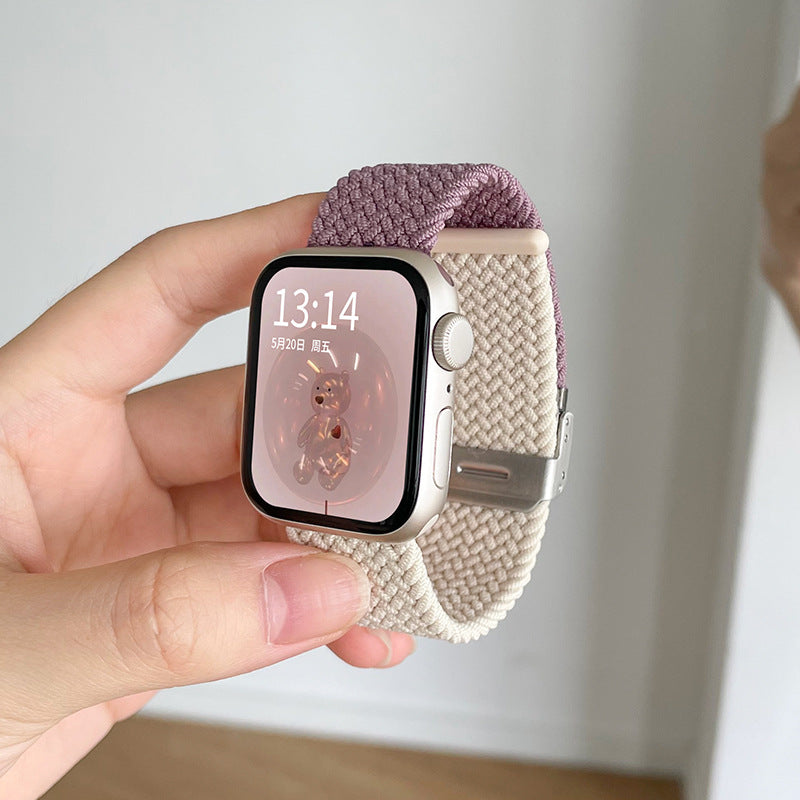 Nylon braided Apple watch strap