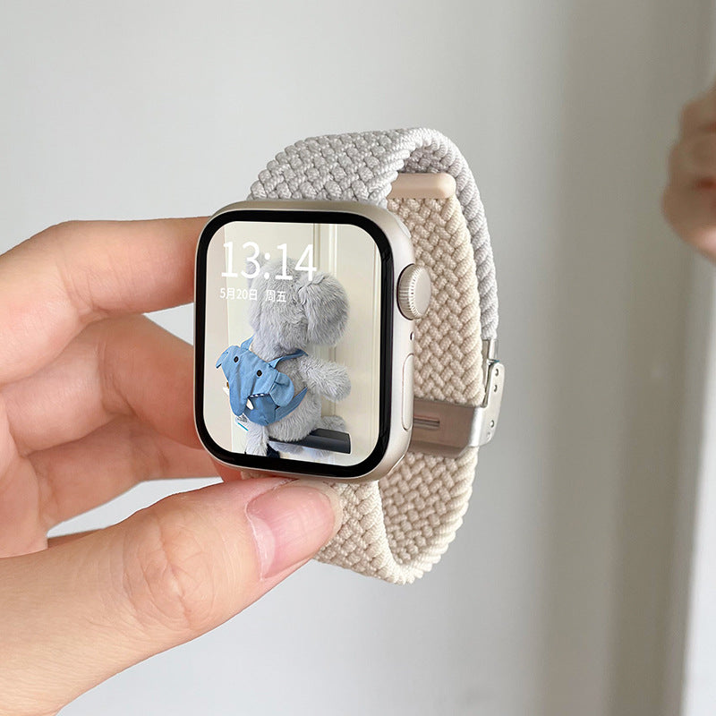 Nylon braided Apple watch strap