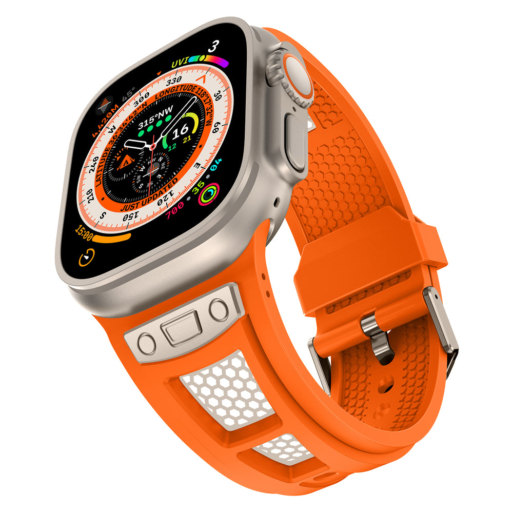Grid Rugged Sport Band For Apple Watch