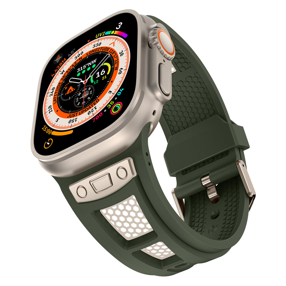 Grid Rugged Sport Band For Apple Watch