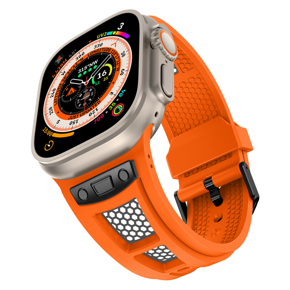 Grid Rugged Sport Band For Apple Watch