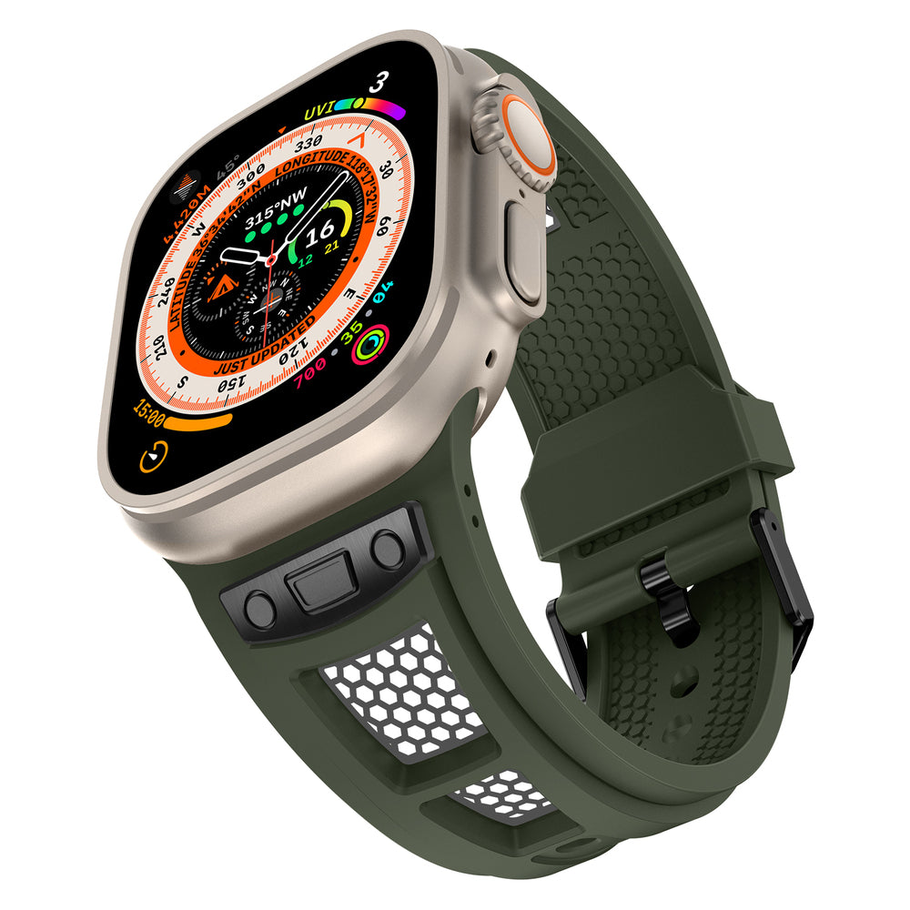 Grid Rugged Sport Band For Apple Watch
