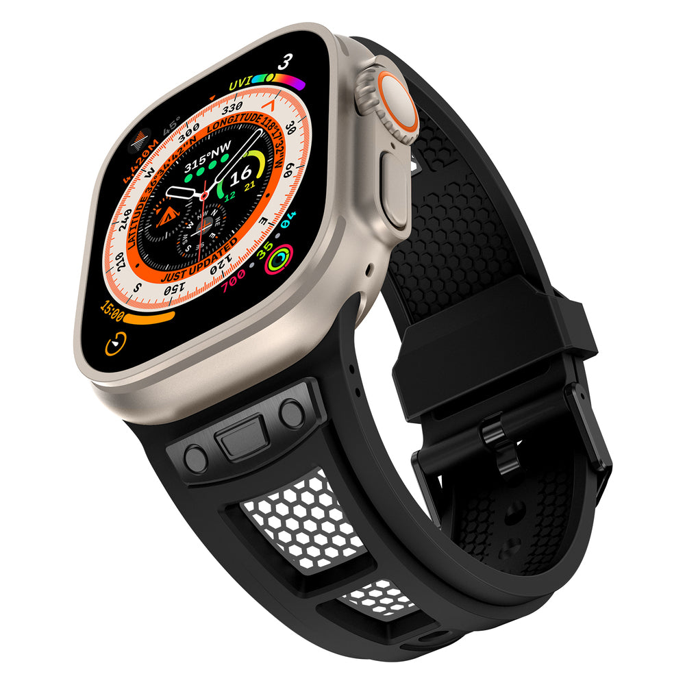 Grid Rugged Sport Band For Apple Watch