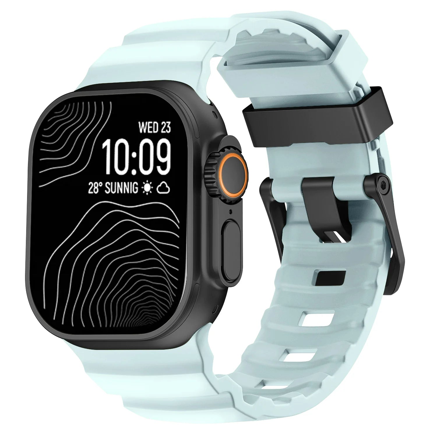 Super Outdoor Sports Silicone Band For Apple Watch