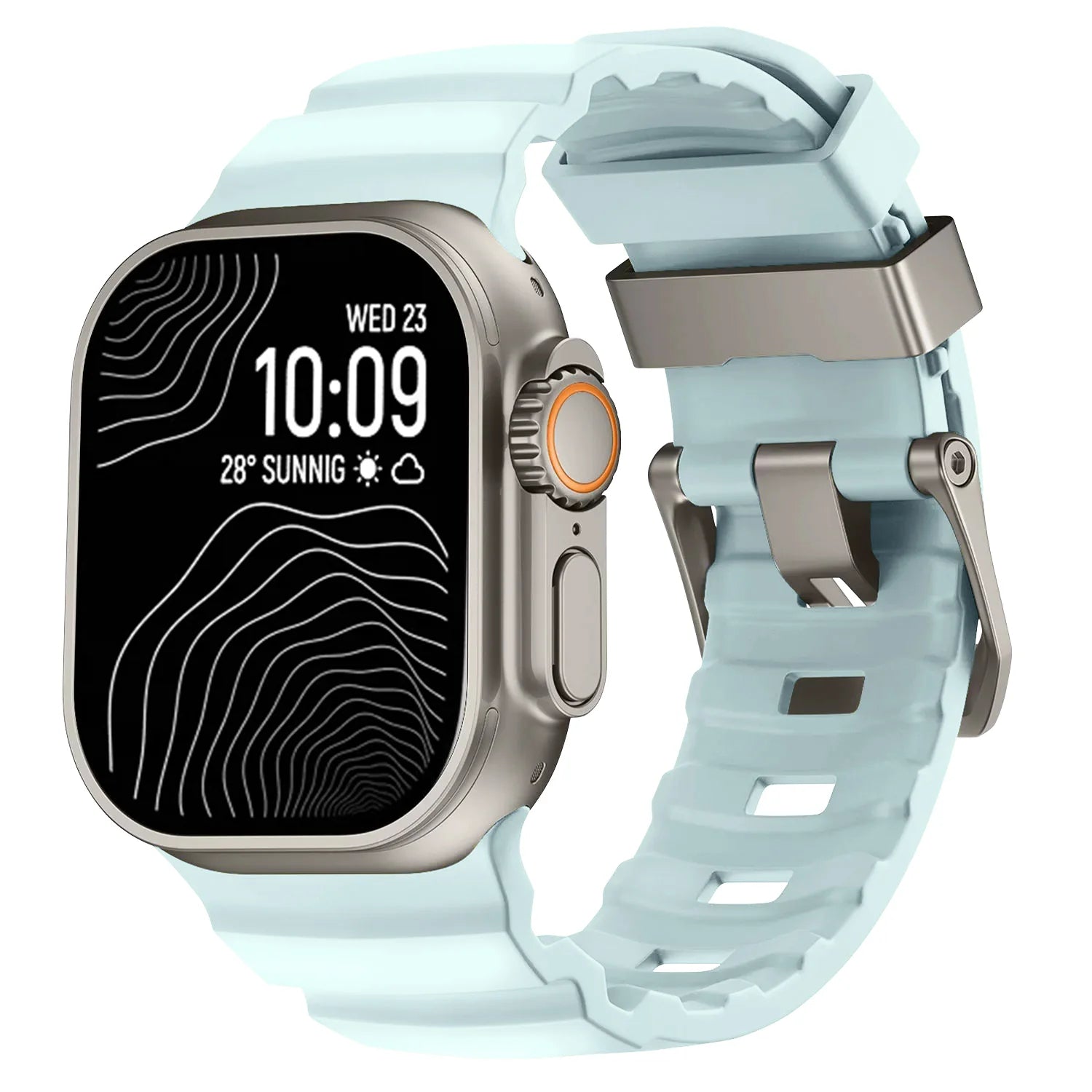 Super Outdoor Sports Silicone Band For Apple Watch
