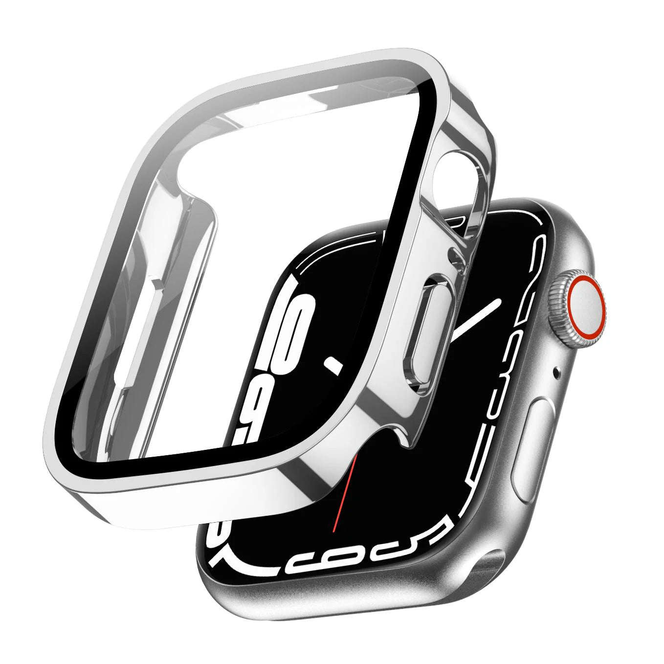 Waterproof Watch Case With Tempered Glass Film