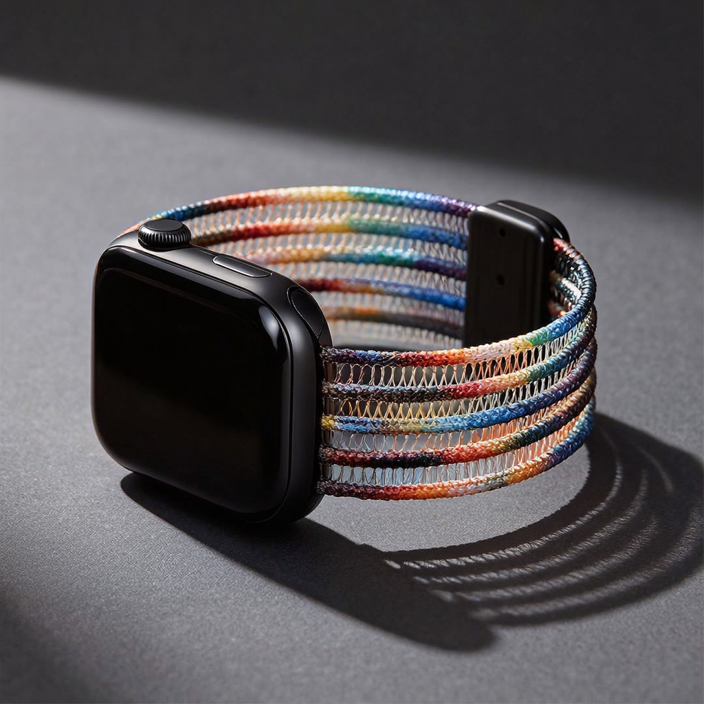 The Breathable Fishnet Silk Band For Apple Watch