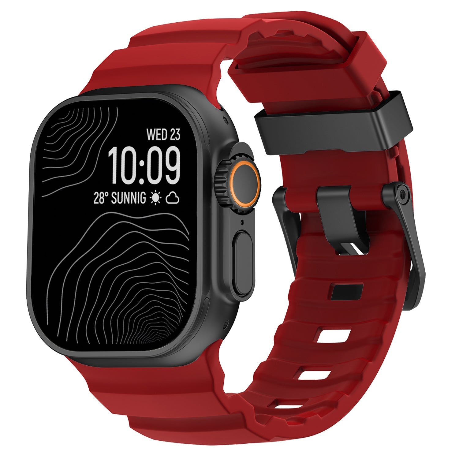 Super Outdoor Sports Silicone Band For Apple Watch