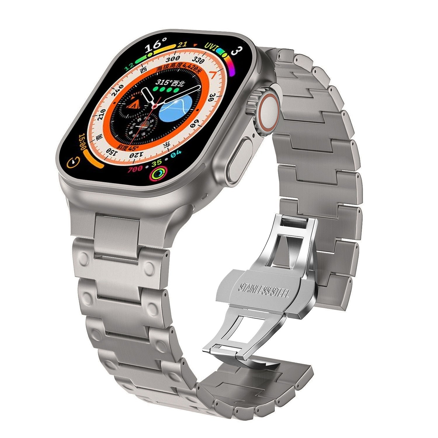 Cloud Screw Titanium Band For Apple Watch