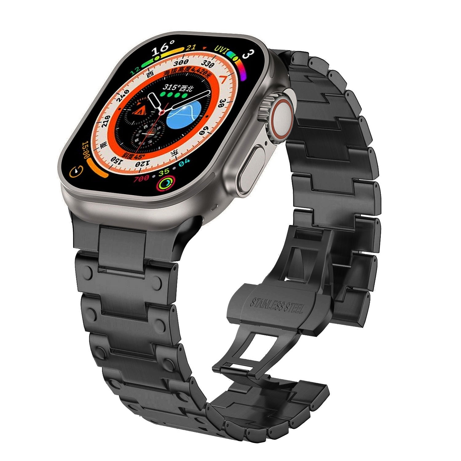 Cloud Screw Titanium Band For Apple Watch