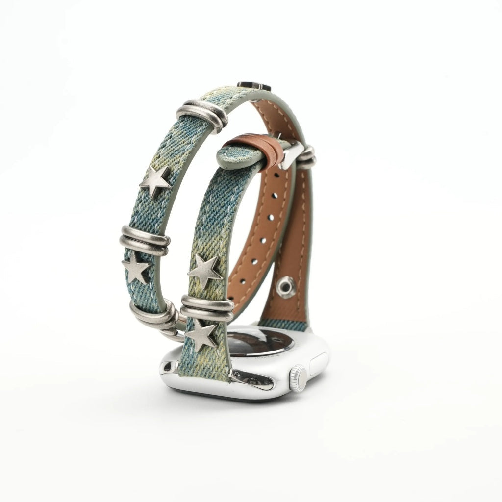 Vintage Star Stud Band For Apple Watch