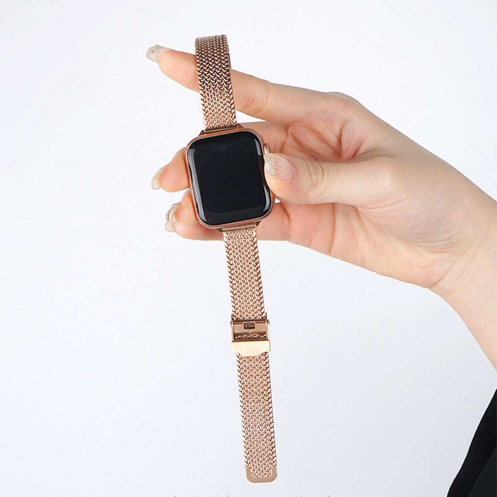 Elegant Fine Mesh Strap For Apple Watch